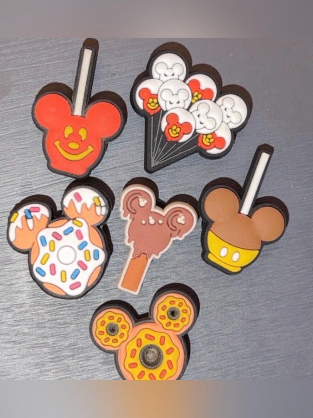 Mickey Mouse croc charms